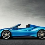 New Ferrari 488 spider side