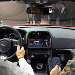 Jaguar F-Pace dash