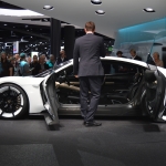 Porsche Mission E Concept side