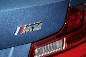 BMW M2 rear badge