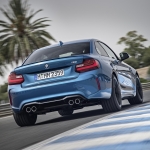 BMW M2 rear.
