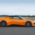 Lotus Evora 400 side view