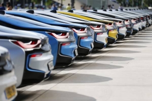 BMW i8 rear