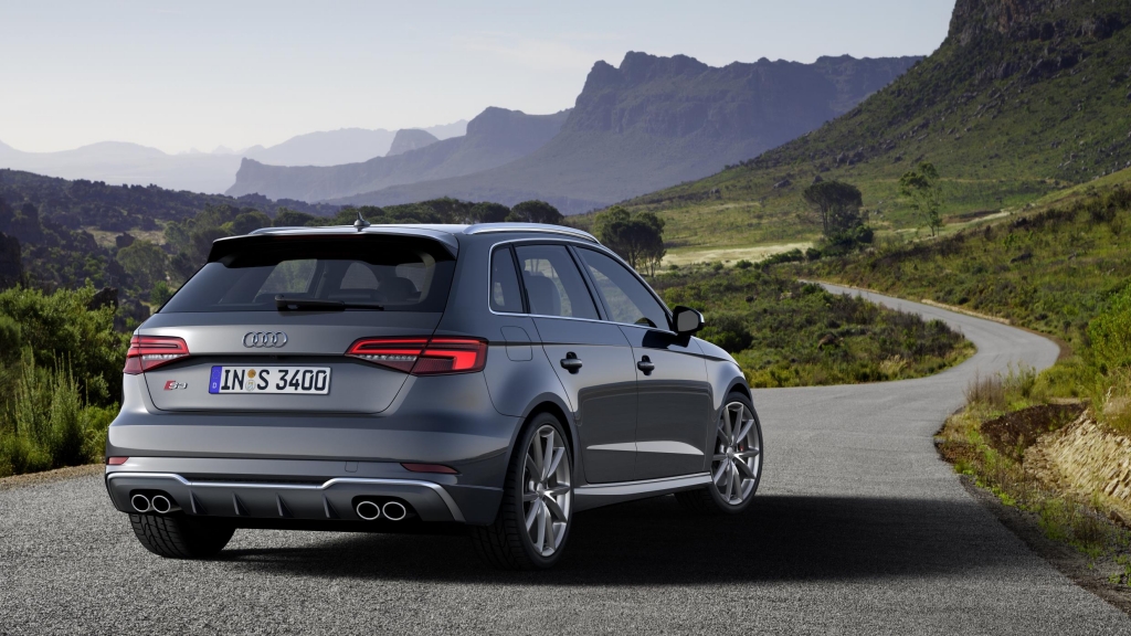 Audi S3 rear