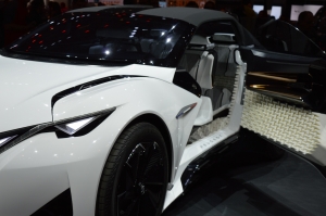 Peugeot Fractal Concept Car door