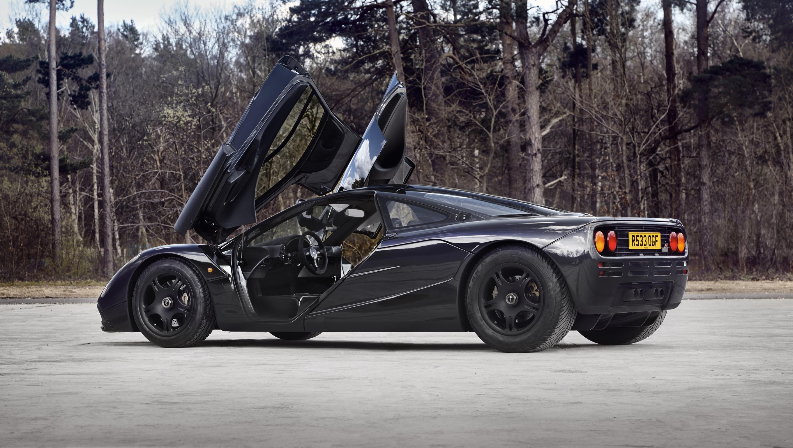 McLaren F1 rear and side
