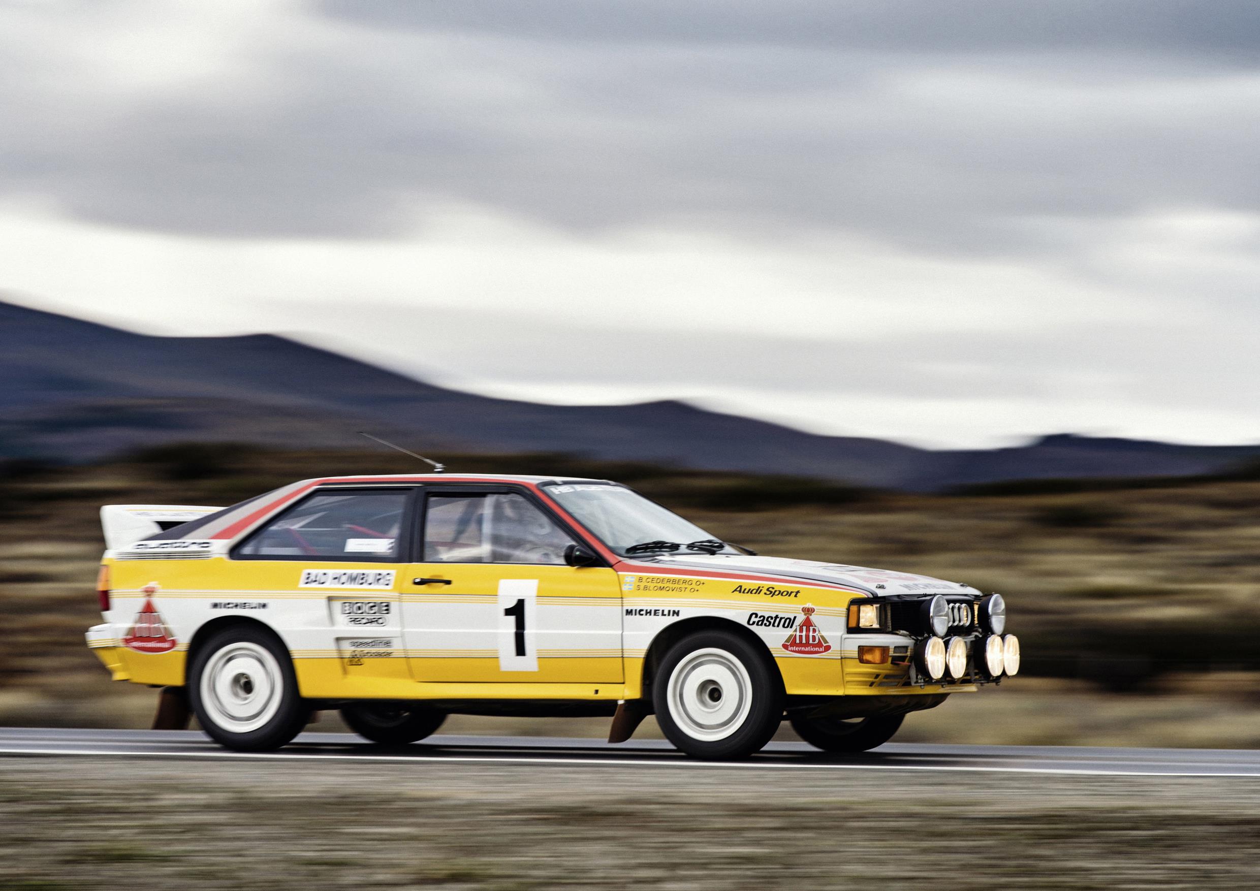 Audi Ur Quattro rally