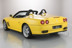 Ferrari Barchetta rear and side